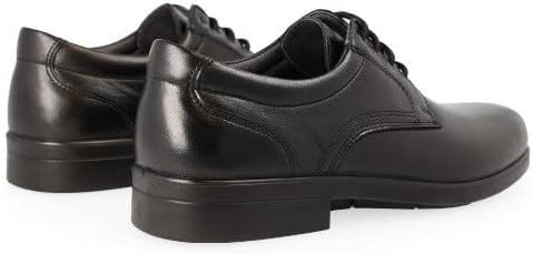 LUISETTI 26853ST Uomo Blucher Pelle Nera con Lacci