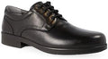 LUISETTI 26853ST Uomo Blucher Pelle Nera con Lacci