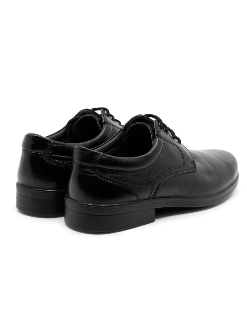 LUISETTI 26853ST Uomo Blucher Pelle Nera con Lacci