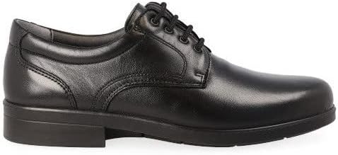 LUISETTI 26853ST Uomo Blucher Pelle Nera con Lacci