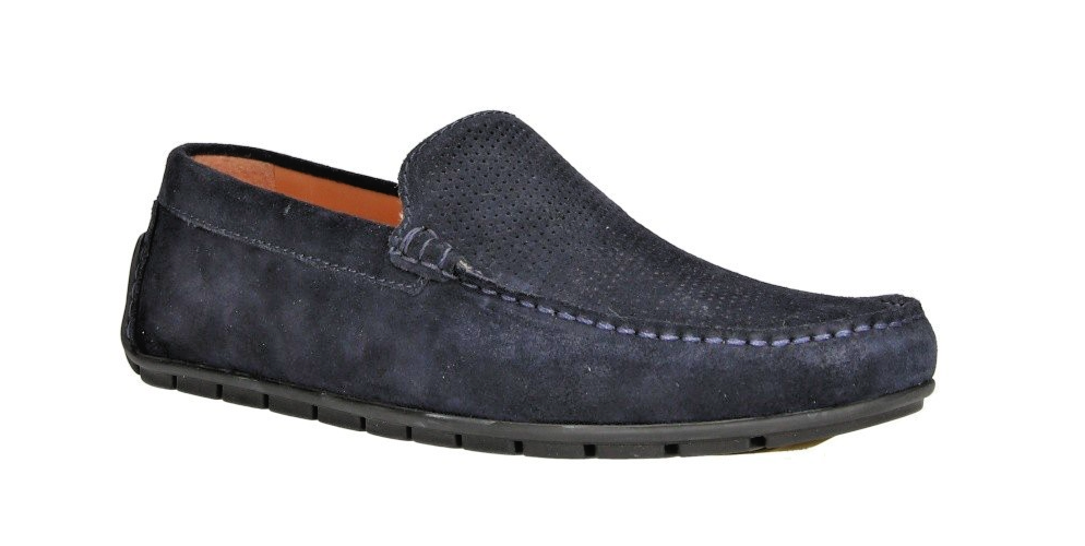 ULTIME COPPIE DISPONIBILI - Mocassini Uomo Oxford Street in Camoscio con Rialzo