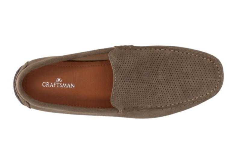 ULTIME COPPIE DISPONIBILI - Mocassini Uomo Oxford Street in Camoscio con Rialzo