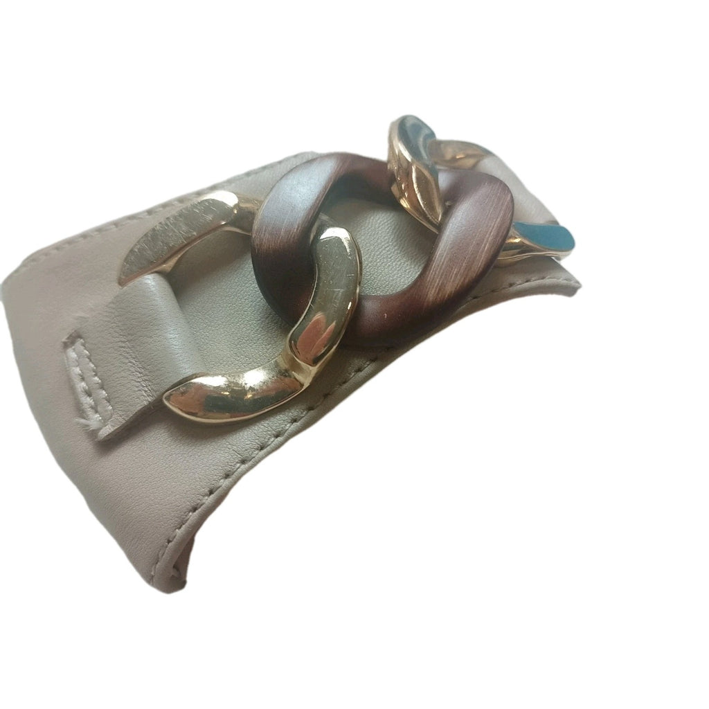 Sandali Donna Vera Pelle Nanook Triscari 1922 Zeppa 6 cm Beige Memory Comfort El