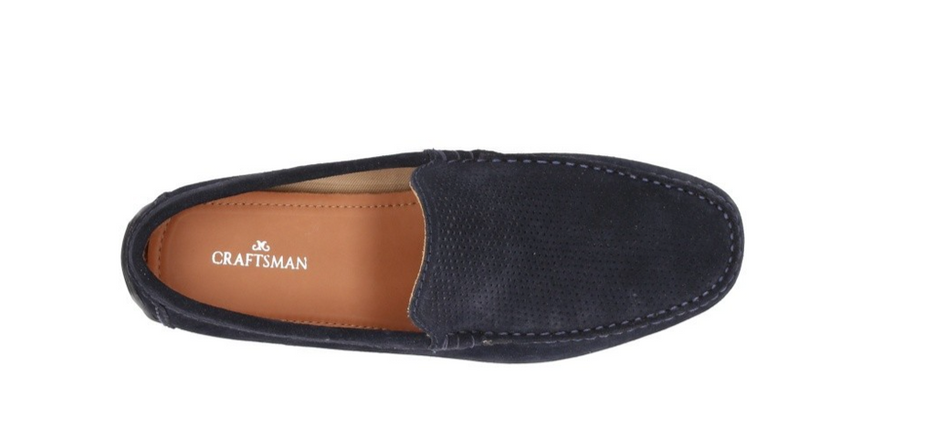 ULTIME COPPIE DISPONIBILI - Mocassini Uomo Oxford Street in Camoscio con Rialzo
