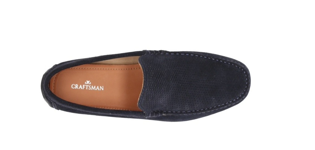 ULTIME COPPIE DISPONIBILI - Mocassini Uomo Oxford Street in Camoscio con Rialzo