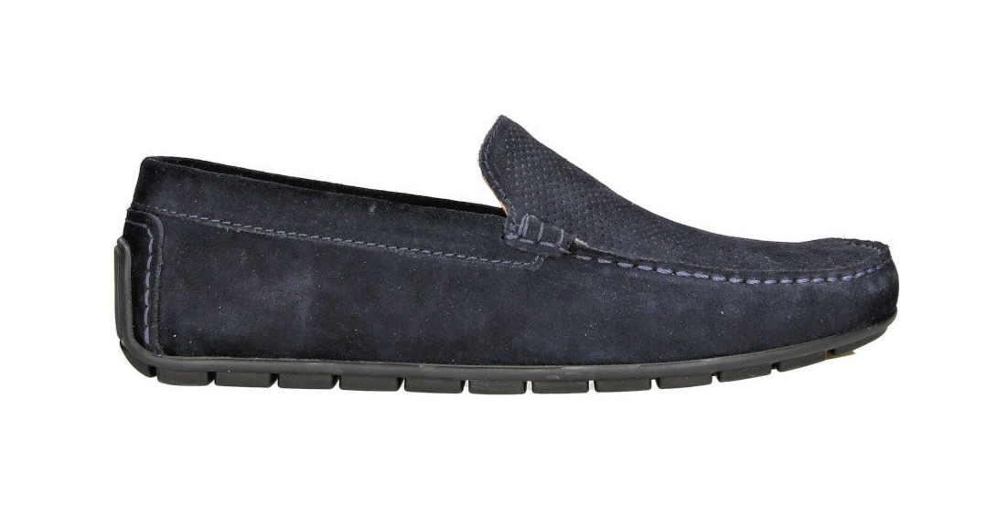 ULTIME COPPIE DISPONIBILI - Mocassini Uomo Oxford Street in Camoscio con Rialzo