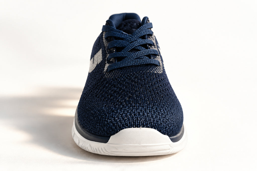 scarpa da uomo  leggera  da passeggio  marca renda art 7890-235 blu