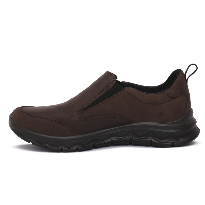 slip on grisport art 44526t5 nabuk ingrassato  t moro memory