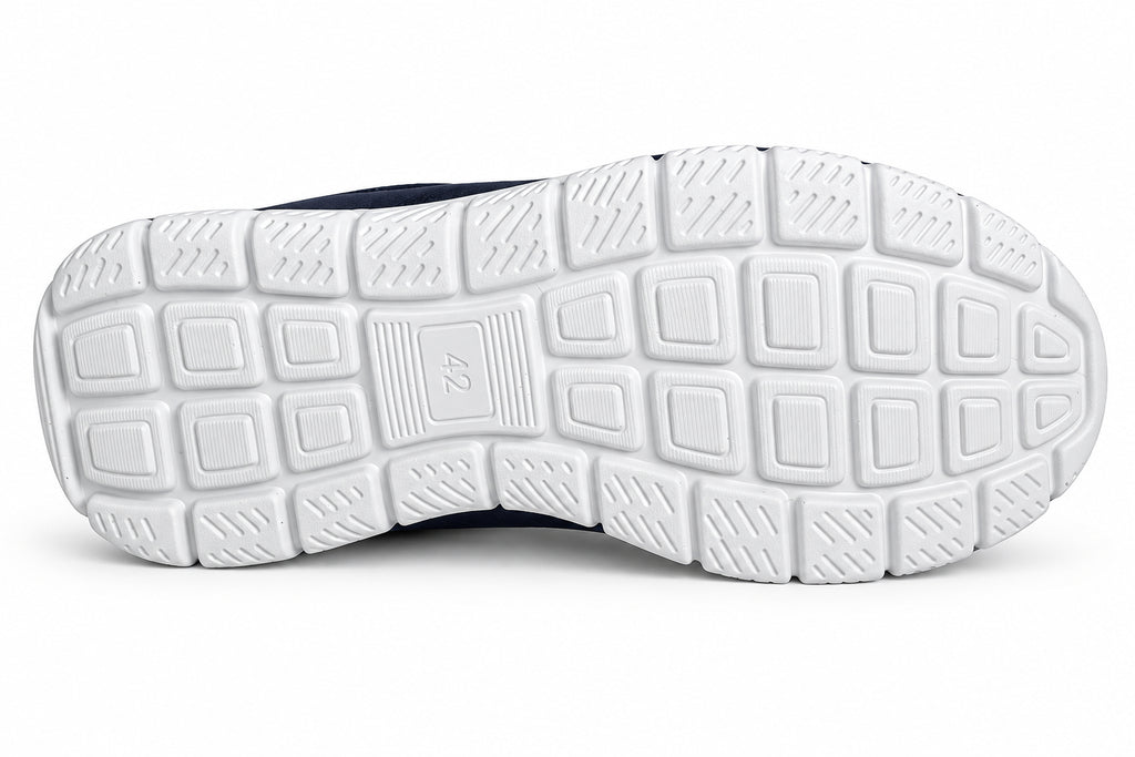 scarpa da uomo  leggera  da passeggio  marca renda art 7890-235 blu