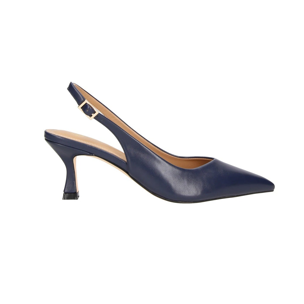 Enzamarchese Slingback Donna Navy – 50301