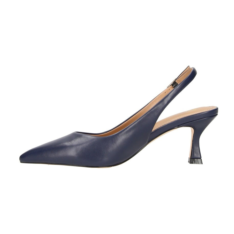 Enzamarchese Slingback Donna Navy – 50301