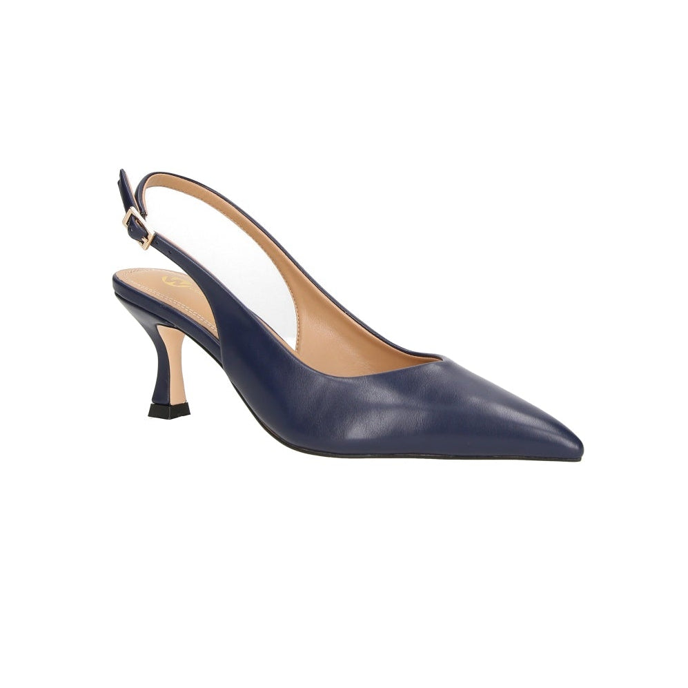 Enzamarchese Slingback Donna Navy – 50301
