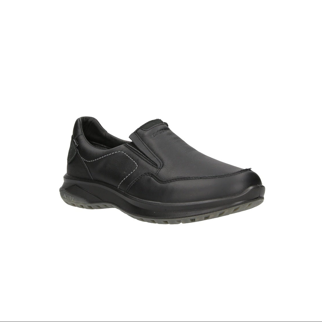 scarpa uomo  invernale slip on grisport nero art 44107a2g impermeabile gritex
