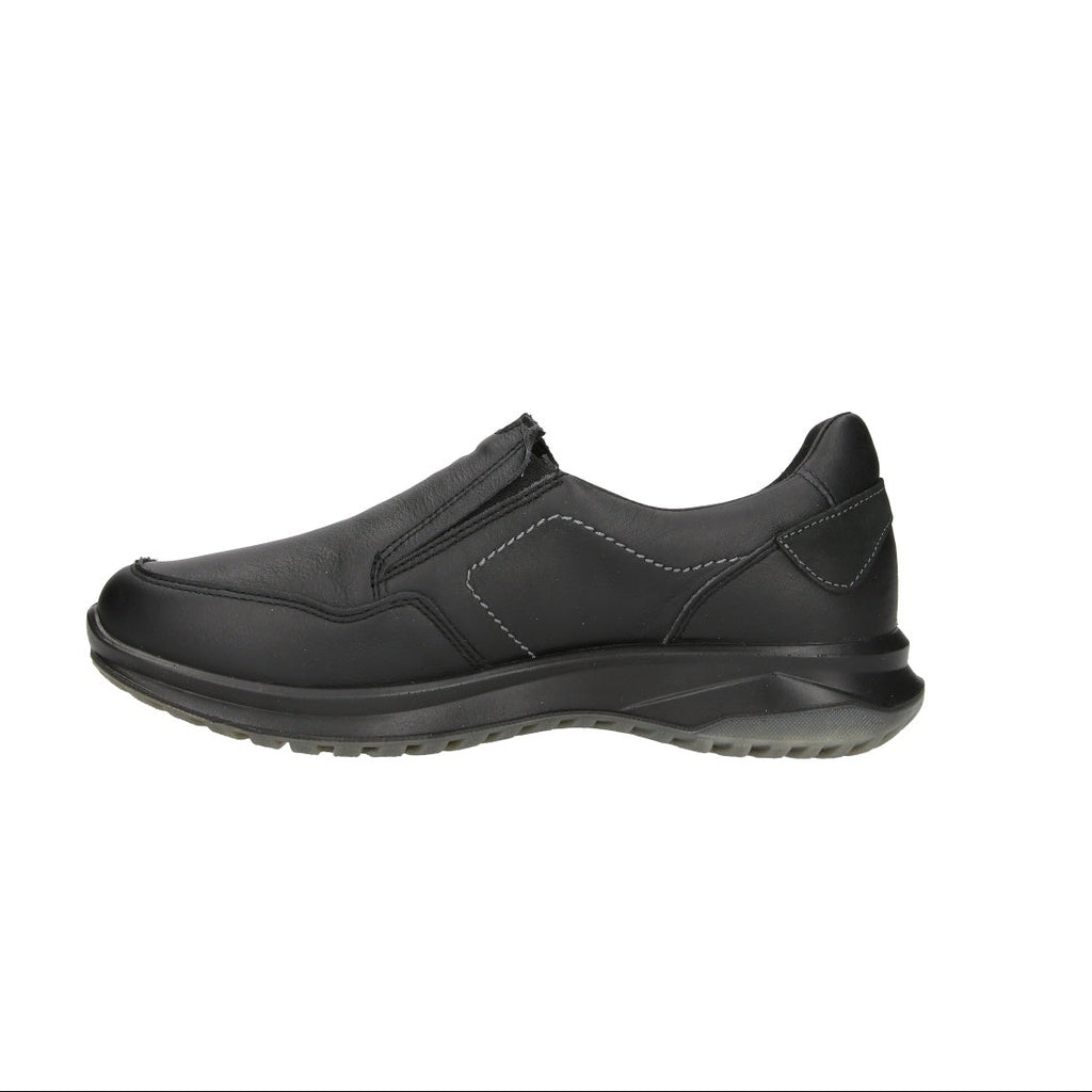 scarpa uomo  invernale slip on grisport nero art 44107a2g impermeabile gritex