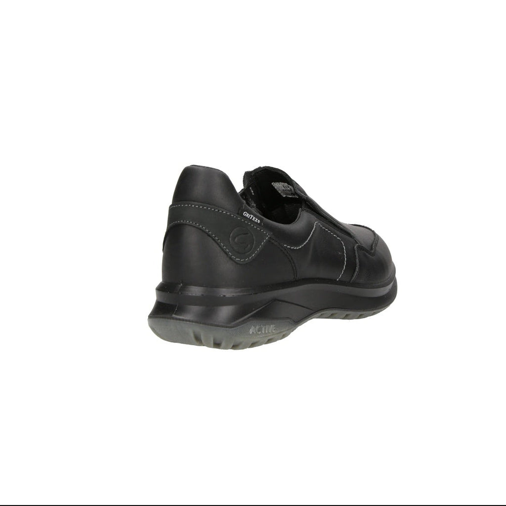 scarpa uomo  invernale slip on grisport nero art 44107a2g impermeabile gritex