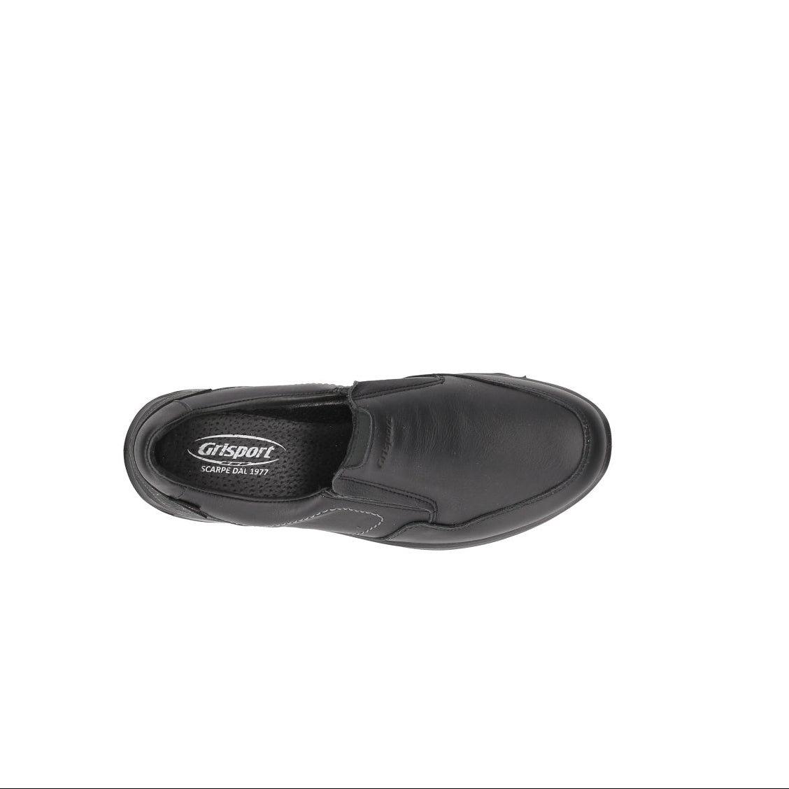 scarpa uomo  invernale slip on grisport nero art 44107a2g impermeabile gritex