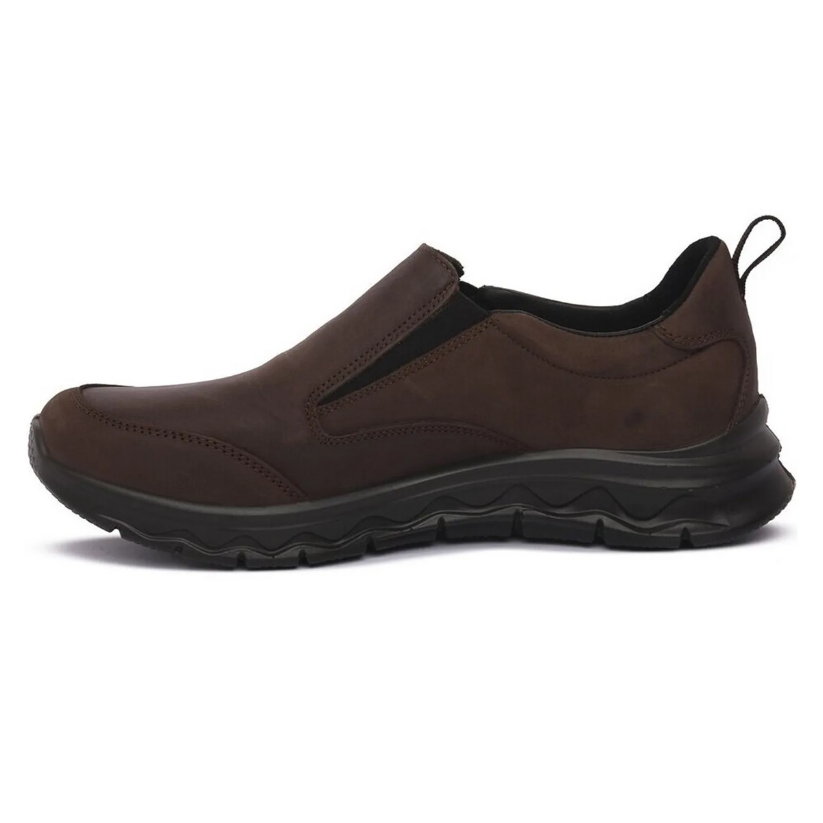 slip on grisport art 44526t5 nabuk ingrassato  t moro memory