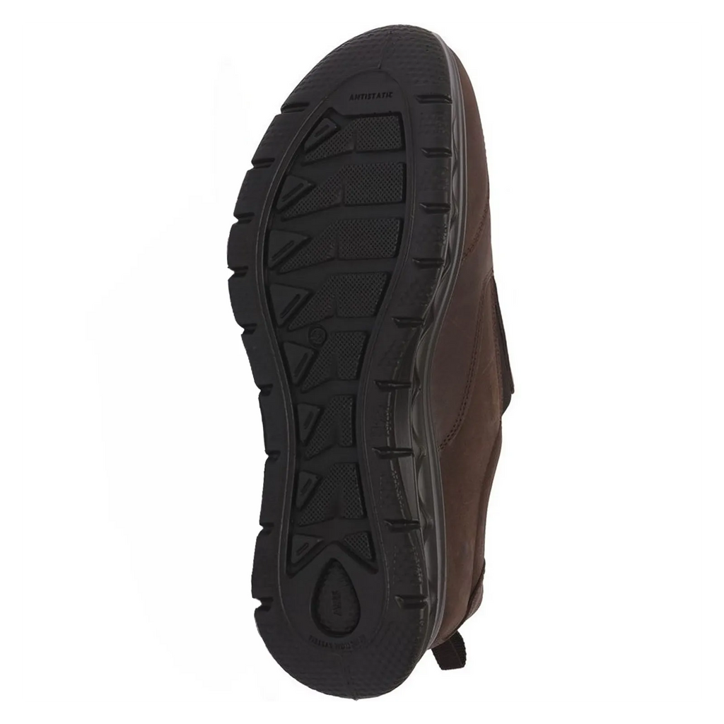 slip on grisport art 44526t5 nabuk ingrassato  t moro memory