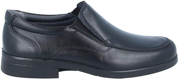 LUISETTI 26850ST Uomo SCARPINA SLIP ON CAPRETTO NERO CLASSICO