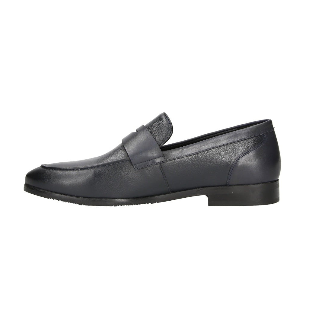Oxford Street by Triscari 1922 – Mocassino Elegante in Vitello Bottalata Blu