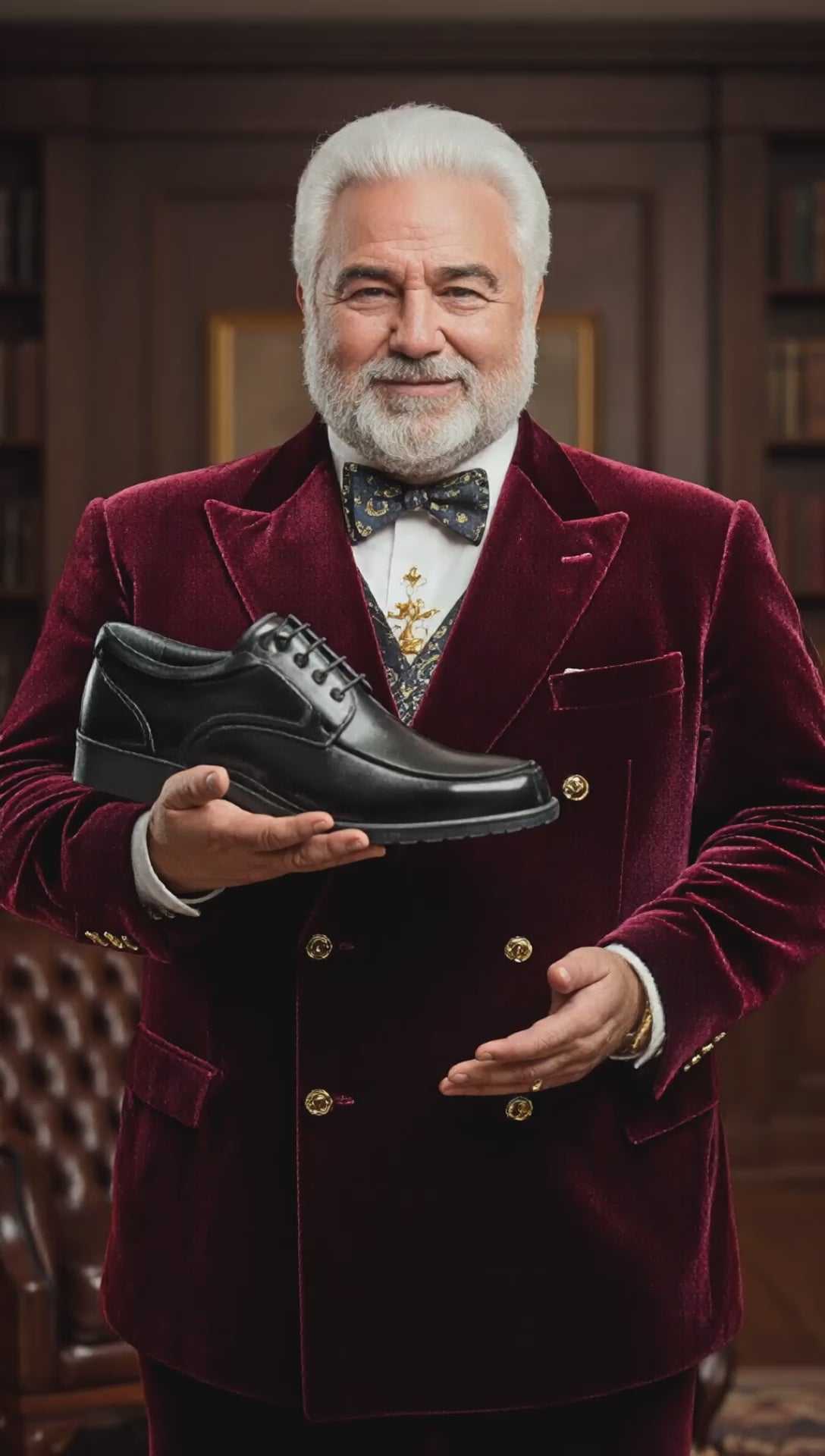 LUISETTI 1421 Uomo Scarpa Derby con Lacci Pelle Nera Classica