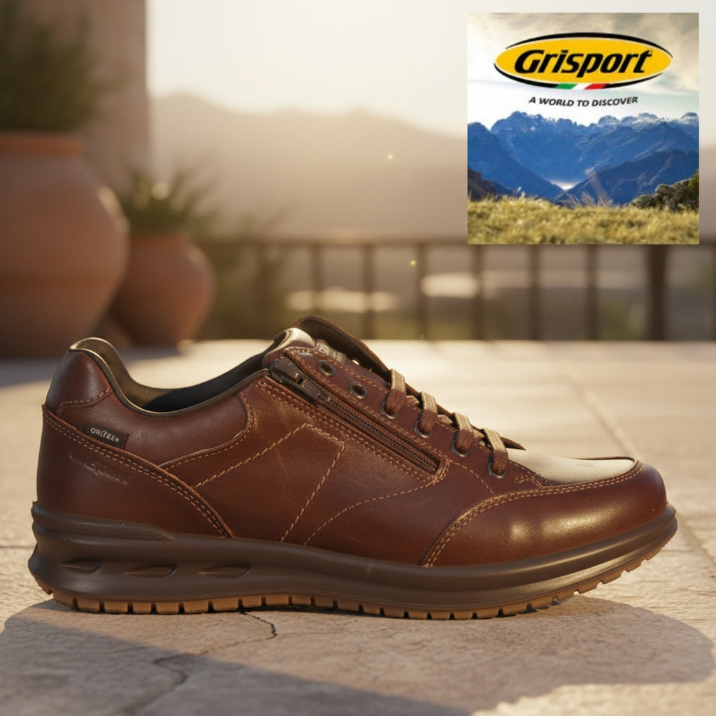 Grisport Active 43069T  T.MORO - NERO Touch Men's Shoes – Leather – Autumn