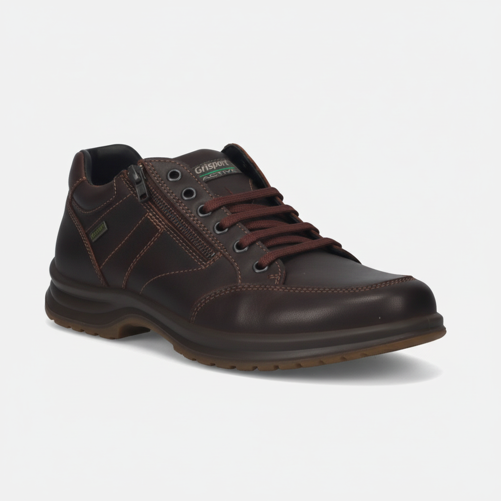 Scarpe Uomo Grisport Active 43069T8G T. Moro Touch – Pelle  – Autunno Inverno