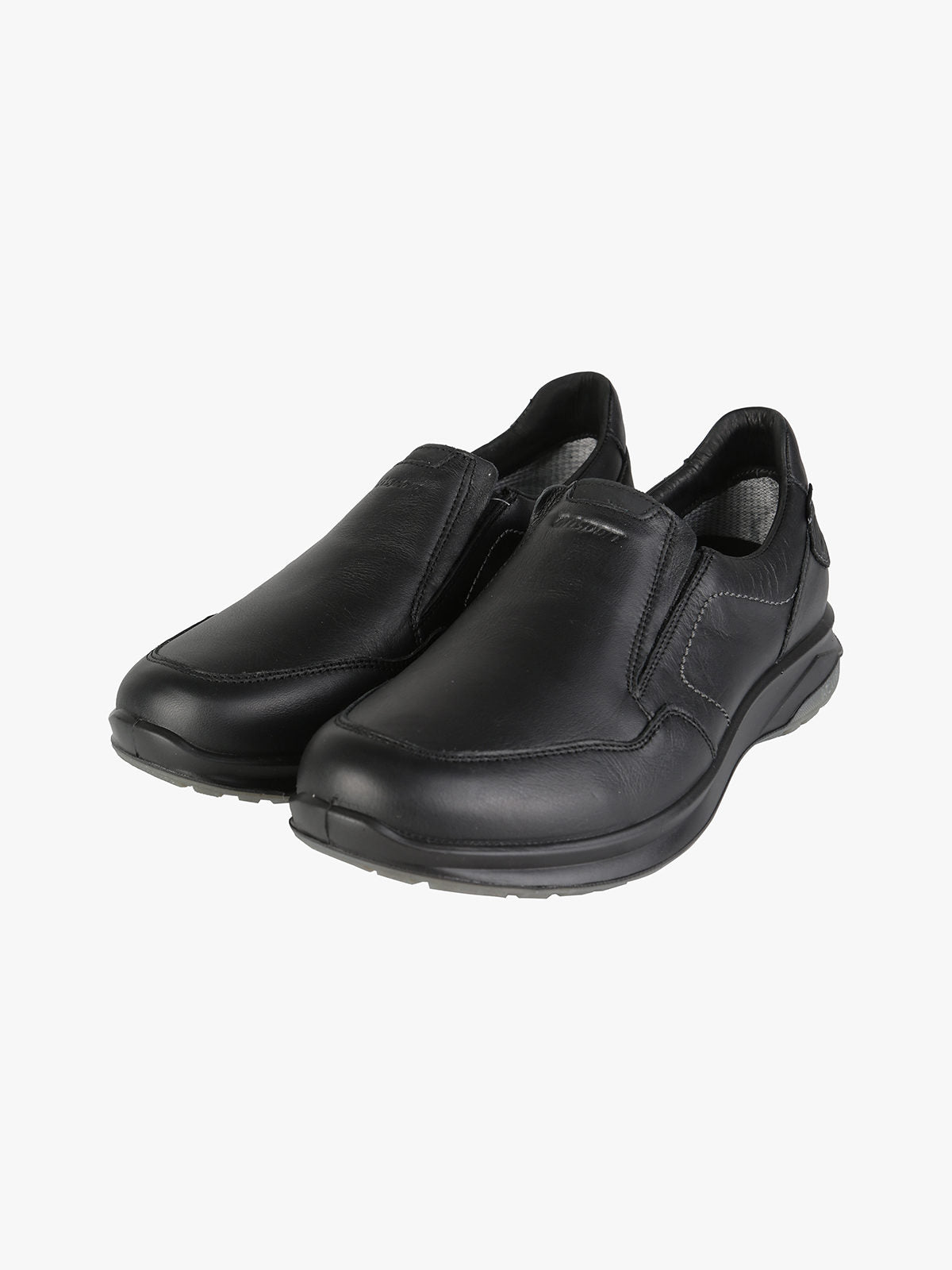 scarpa uomo  invernale slip on grisport nero art 44107a2g impermeabile gritex